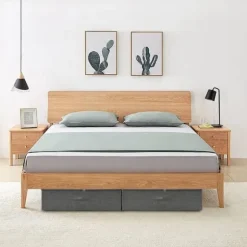 Förvaringslådor - Living Förvaringslåda tyg 70x40x18 cm antracit