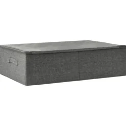 Förvaringslådor - Living Förvaringslåda tyg 70x40x18 cm antracit