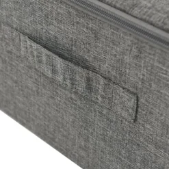 Förvaringslådor - Living Förvaringslåda tyg 70x40x18 cm antracit