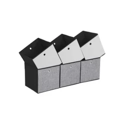 Förvaringslådor set om 6