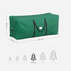 Förvaringsväska, 120x38x50 cm, Grön