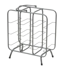 FURNLUX FLASKHÅLLARE FYRKANTIG GRÅ 40CM