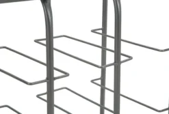 FURNLUX FLASKHÅLLARE FYRKANTIG GRÅ 40CM