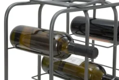 FURNLUX FLASKHÅLLARE FYRKANTIG GRÅ 40CM