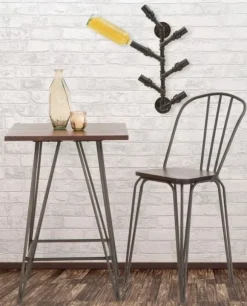 FURNLUX FLASKHÅLLARE MANHATTAN SVART 27CM