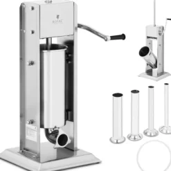 Fyllmedel, vertikal korvfyllare, manuell, 5 l + 4 trattar