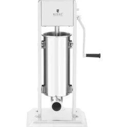 Fyllmedel, vertikal korvfyllare, manuell, 5 l + 4 trattar