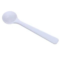 1g mätskedar mycket noggrann mjölkpulversked rundbottnad minisked för resor