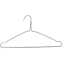 Galgar metall 10 st svart