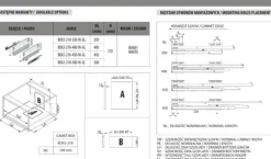 GAMET BOX2 låda, glaspanel, hög, vit, 350 mm