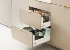 GAMET BOX2 låda, glaspanel, hög, vit, 400 mm