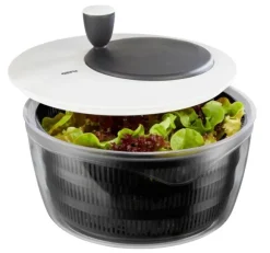 GEFU Rotare salladsslunga Svart, Vit Vev/handtag