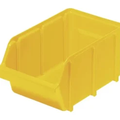 Genomskinlig lagerlåda Orange raaco 123679 1 st