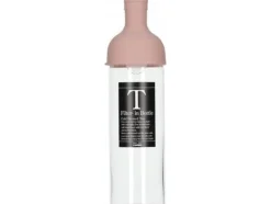 Gertuvė Hario - Filtruojamas šalto užvirinimo arbatos buteliukas Smokey Rožinė 750ml