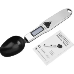 500G/0.1G Digital Skedvåg Elektronisk Mätsked Kök med Stor LCD-Display