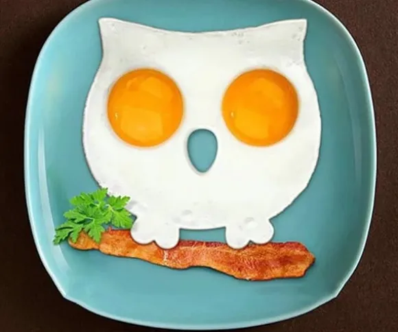 Äggform Uggla Silikonform till Ägg eller Pannkakor