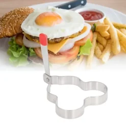 Äggformar av rostfritt stål Äggringar av livsmedelskvalitet för kök Matlagning Frukost Sandwich BurgerMouse Head