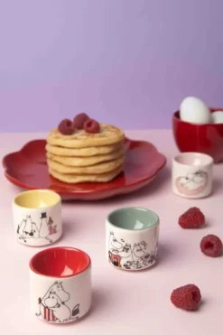 Äggkoppar Mumin Love 4 st Färg