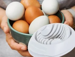 Äggskärare - Äggdelare - Skär jämna skivor