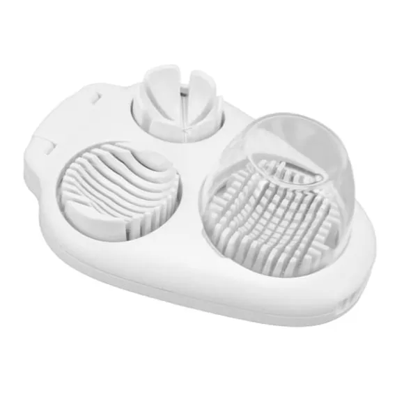 Äggskärare för hårdkokta ägg - 3 skivningslägen för sallad, smörgåsar och dekorationer