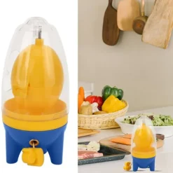 Äggspinnare Rolig form Hög torsionsrotation Homogen handdriven bärbar guldäggmaskin Blå