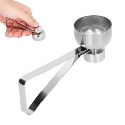 Äggtoppskärare Äggskalskärare Rostfritt Stål Äggknäckare Öppnare Avhämtare för Köksredskap