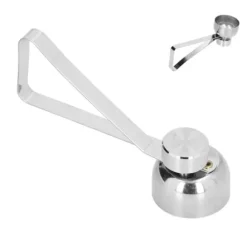 Äggtoppskärare Äggskalskärare Rostfritt Stål Äggknäckare Öppnare Avhämtare för Köksredskap