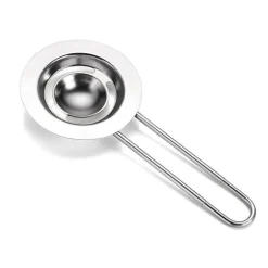 Äggulaseparator i rostfritt stål med justerbart handtag Telescopic