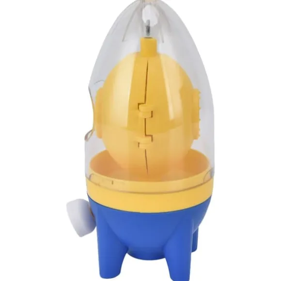 Ägguleblandare Manuell lätt bärbar handdragrep Golden Egg Maker Easy Egg Scrambler Shaker för matlagning