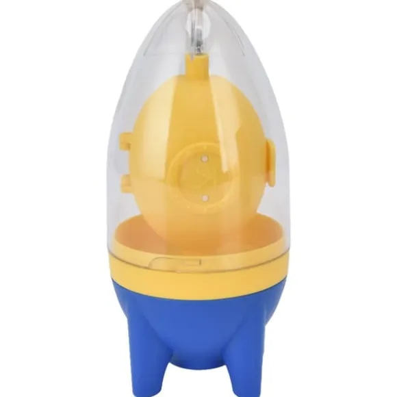 Ägguleblandare Manuell lätt bärbar handdragrep Golden Egg Maker Easy Egg Scrambler Shaker för matlagning