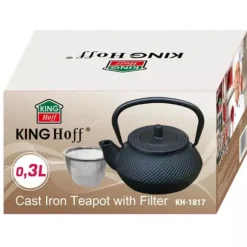 GJUTJÄRNKANNA 300ml MED FILTER KINGHOFF KH-1817