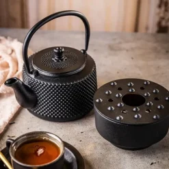 Gjutjärnstekanna med värmare 0,8L KINGHOFF KH-1847