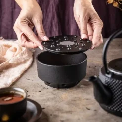 Gjutjärnstekanna med värmare 0,8L KINGHOFF KH-1847