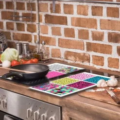 GLAS SKÄRBRÄDA 2x 30x52 MOSAIK