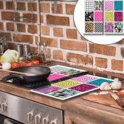 GLAS SKÄRBRÄDA 2x 30x52 MOSAIK