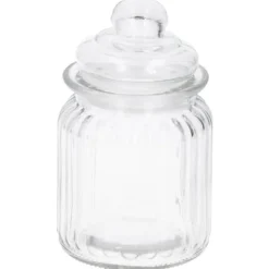 Glasburk med lock 0,3 liter