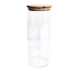 Glasburk THERON D10xH25cm med lock