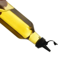 Glasflaska för olivolja, vinäger, kryddor med olivolja och vinäger dispenser 0,26L