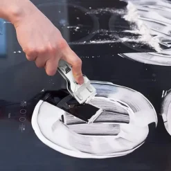 Glashällsskrapa / Glasskrapa - Med 5 utbytbara blad för effektiv rengöring och borttagning av smuts