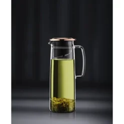 Glaskanna - BODUM - Biasca - Kopparlock med filter - 1,2 L - Transparent