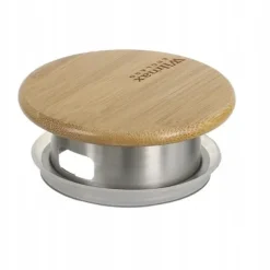 Glaskanna för drycker med bambulock Wilmax 1,9L