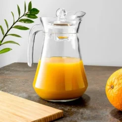 Glaskanna med lock 1,4 l