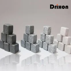 GL24026-Drixon — 100 % naturliga whiskystenkuber. is. kylare. perfekt som bröllopspresent. julbar