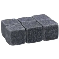 GL11263-Återanvändbara whiskystenar. 6 stycken. set med iskuber. vinkylning. till bröllopsfest. kyl-