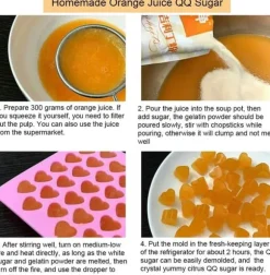 Godisformar - 5 delar gör-det-själv-formar med 2 pipetter - Silikonform för godis, gelé, choklad