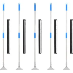 Golvskrapor 5 st 60,5x119,5 cm stål och gummi