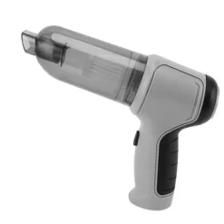 Grå sladdlös bildammsugare Handhållen Kraftfull hemdammsugare för dubbla ändamål Sladdlös handdammsugare