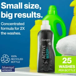 GRANGERS ACTIVE WASH 750 ML, tvättmedel för träningstkläder