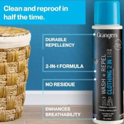 GRANGERS WASH + REPEL CLOTHING 2IN1 300 ML, tvättmedel funktionskläder