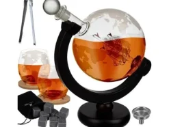 Graphine - globe - malatec 22553 whisky set